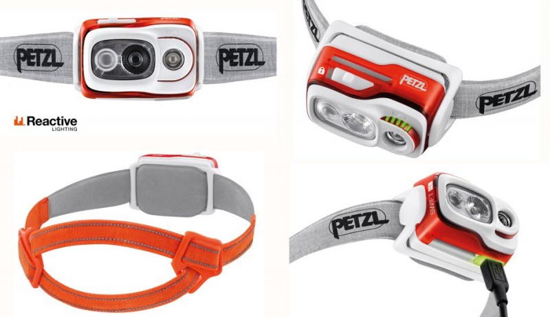 PETZL SWIFT RL Lithium-Ionen-Akku Stirnlampe