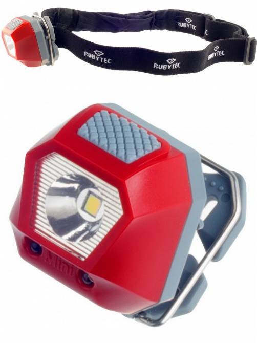 RUBYTEC OWL Mini - Stirnlampe / Clip Lampe