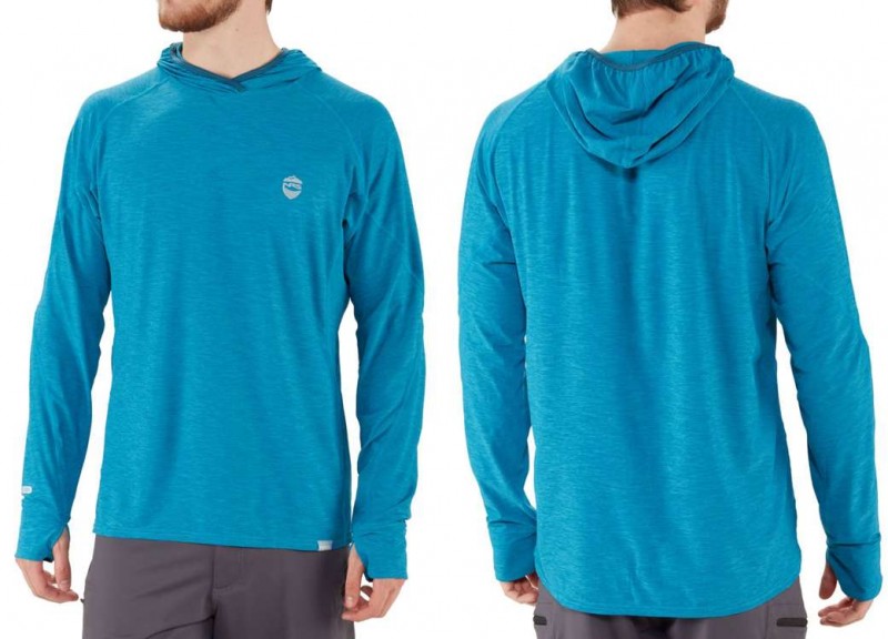 NRS Men's H2Core Silkweight Hoodie blau NRS Men's H2Core Silkweight Hoodie blau