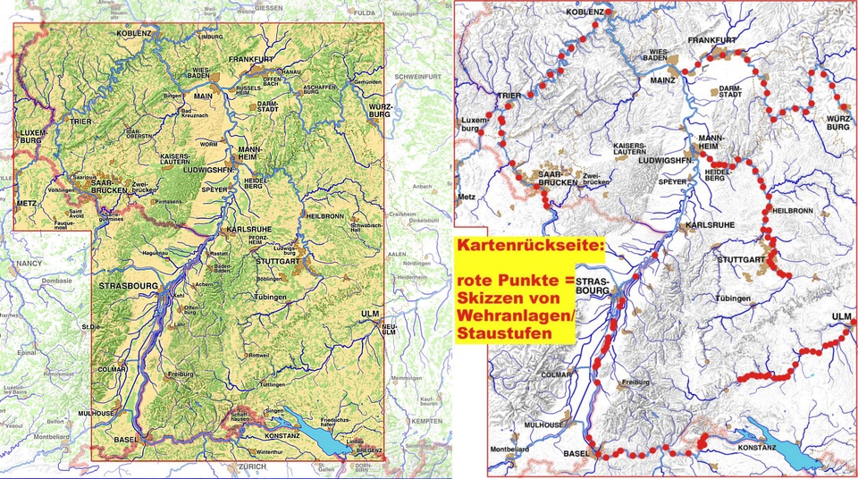 Wassersport-Wanderkarte WW4 Jübermann Verlag