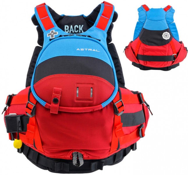 Astral Greenjacket NEW Schwimmweste blue black red