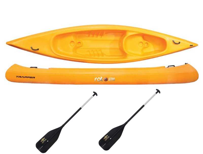 Roto TRAPPER 450  Komplettset SOT Kanadier Kanu unsinkbar 