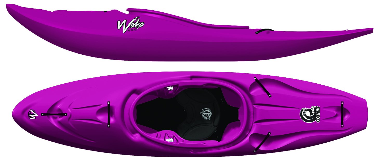 WAKA PUFFY GOAT Wildwasserkajak Riverrunner  WAKA PUFFY GOAT Wildwasserkajak Riverrunner