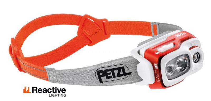 PETZL SWIFT RL Lithium-Ionen-Akku Stirnlampe 1.0 mit 900 Lumen PETZL SWIFT RL Lithium-Ionen-Akku Stirnlampe 1.0 mit 900 Lumen