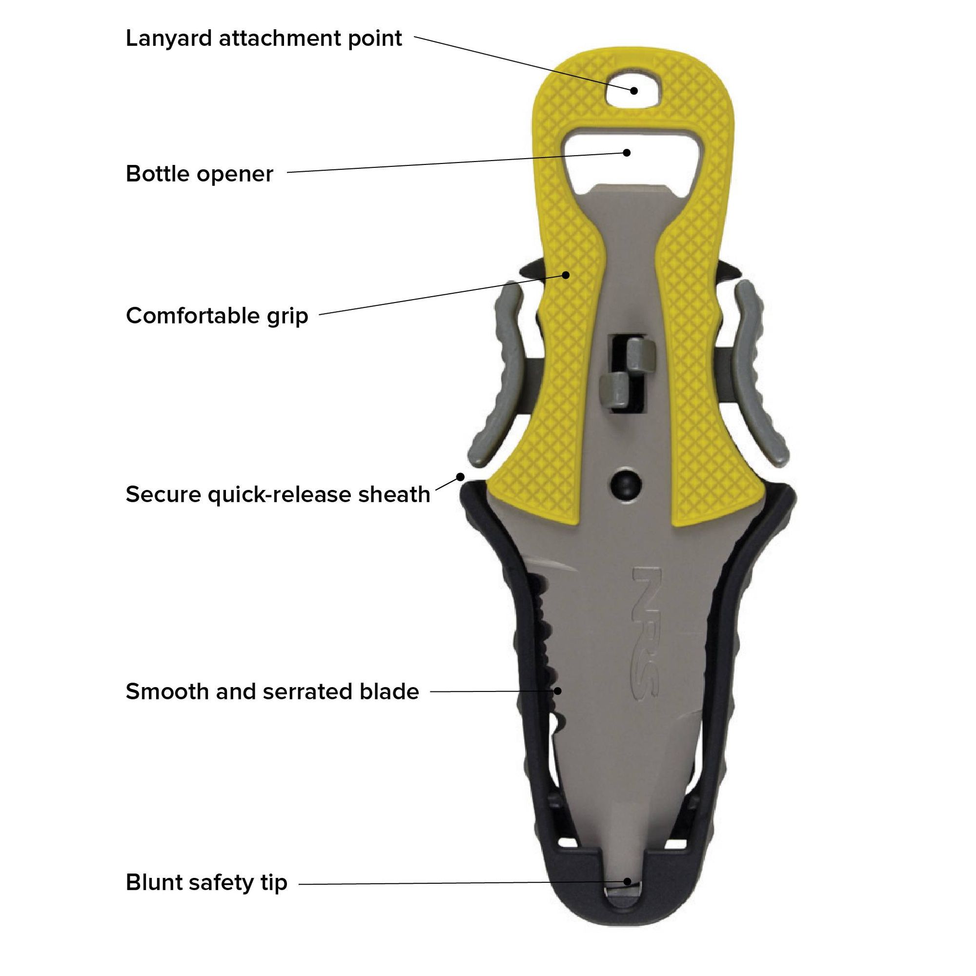 NRS CO Pilot Knife Kanu Kajak Outdoor PRO Messer NRS CO Pilot Knife Kanu Kajak Outdoor PRO Messer