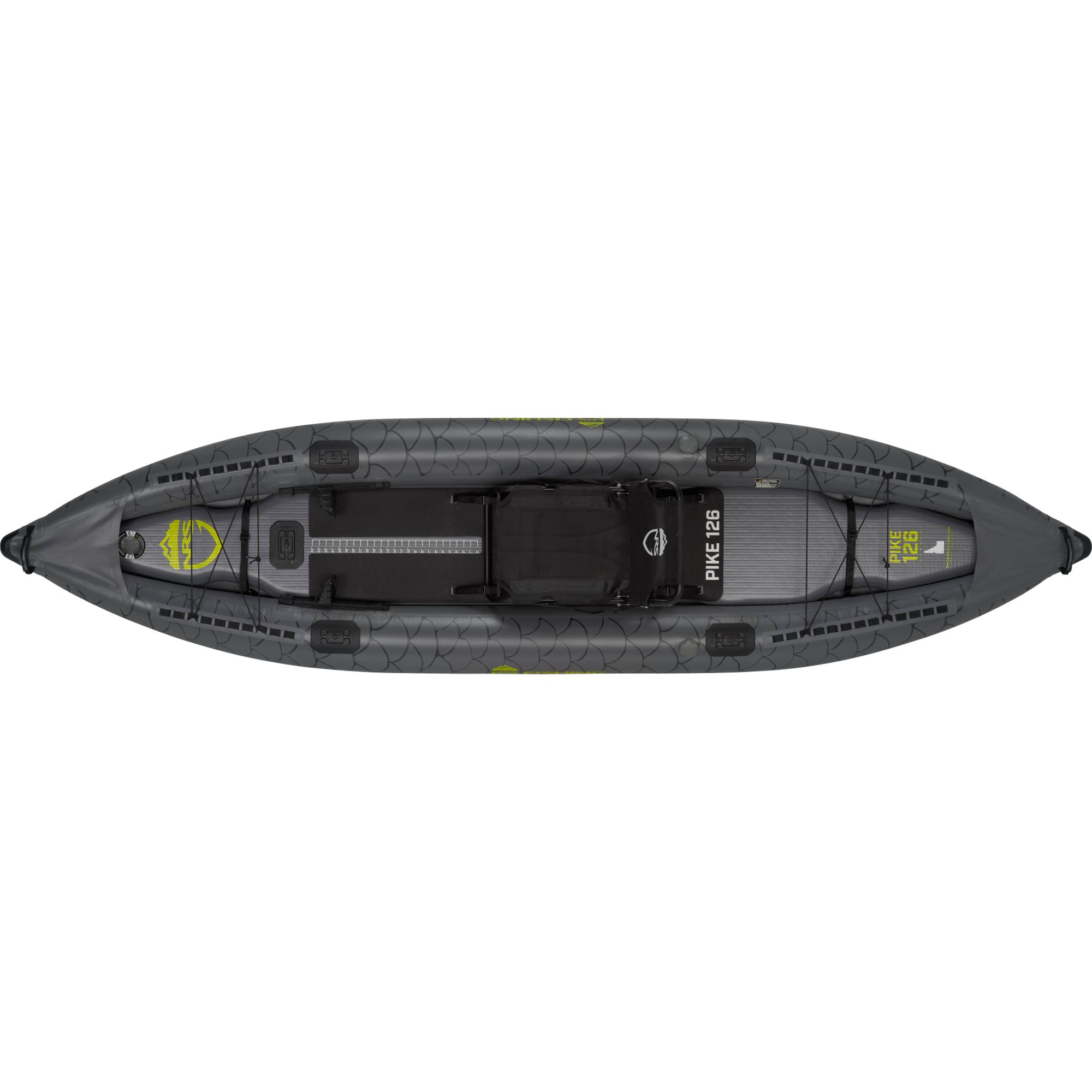 NRS Pike Inflatable Fishing Kayak aufblasbares Luftboot 