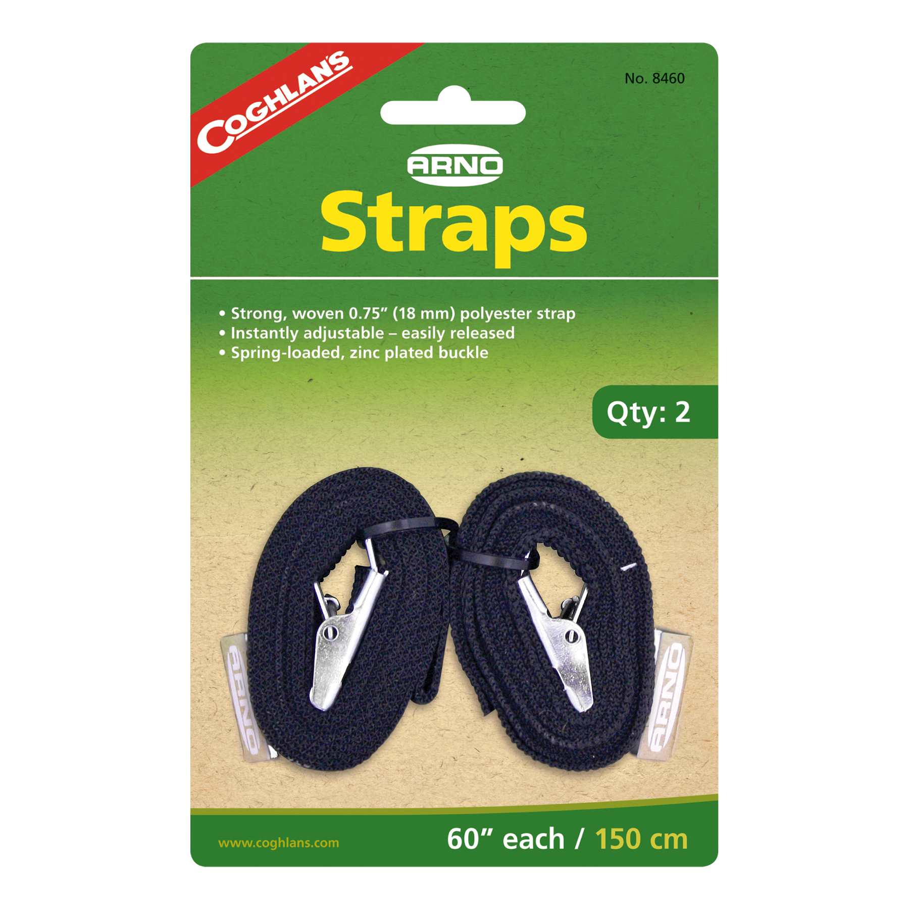 Coghlans Arno Spannriemen 2-er Pack