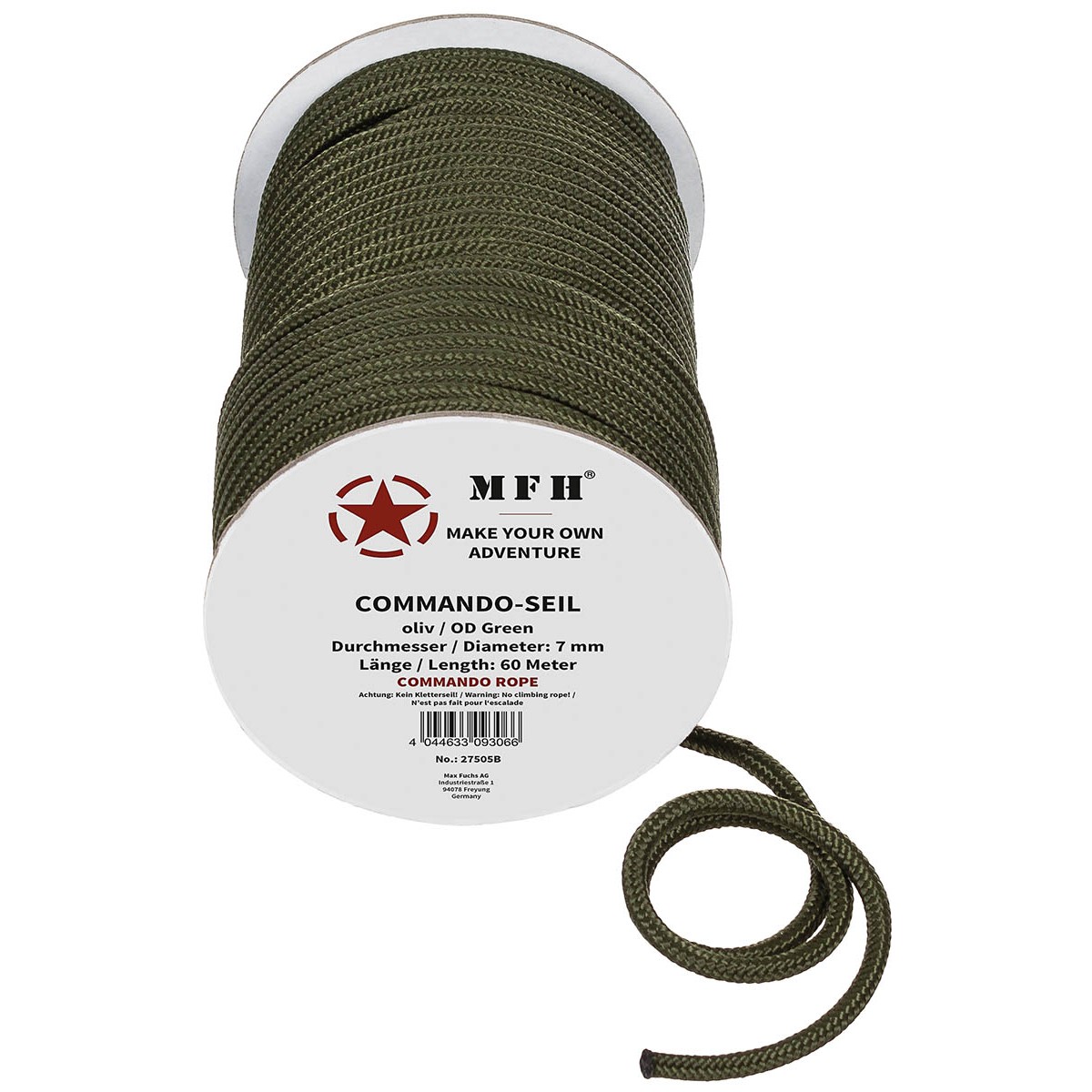 MF Seil 7 mm 60 m Rolle 