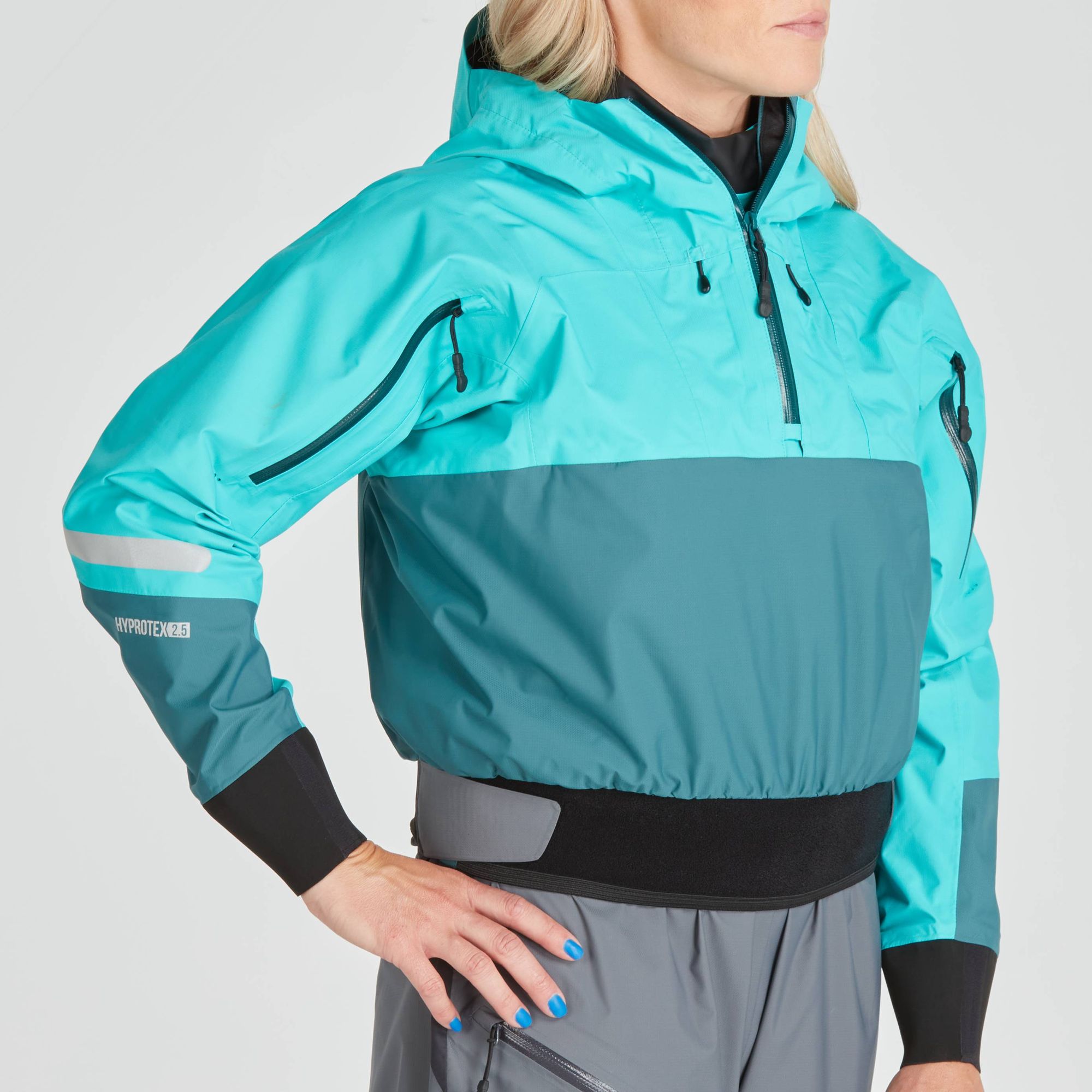 NRS Riptide Womans Jacket Damen Paddeljacke Tourenjacke mit Kapuze 