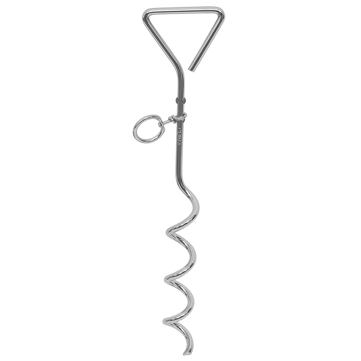 Spiral-Hering, Anlegepflock 40cm Metall