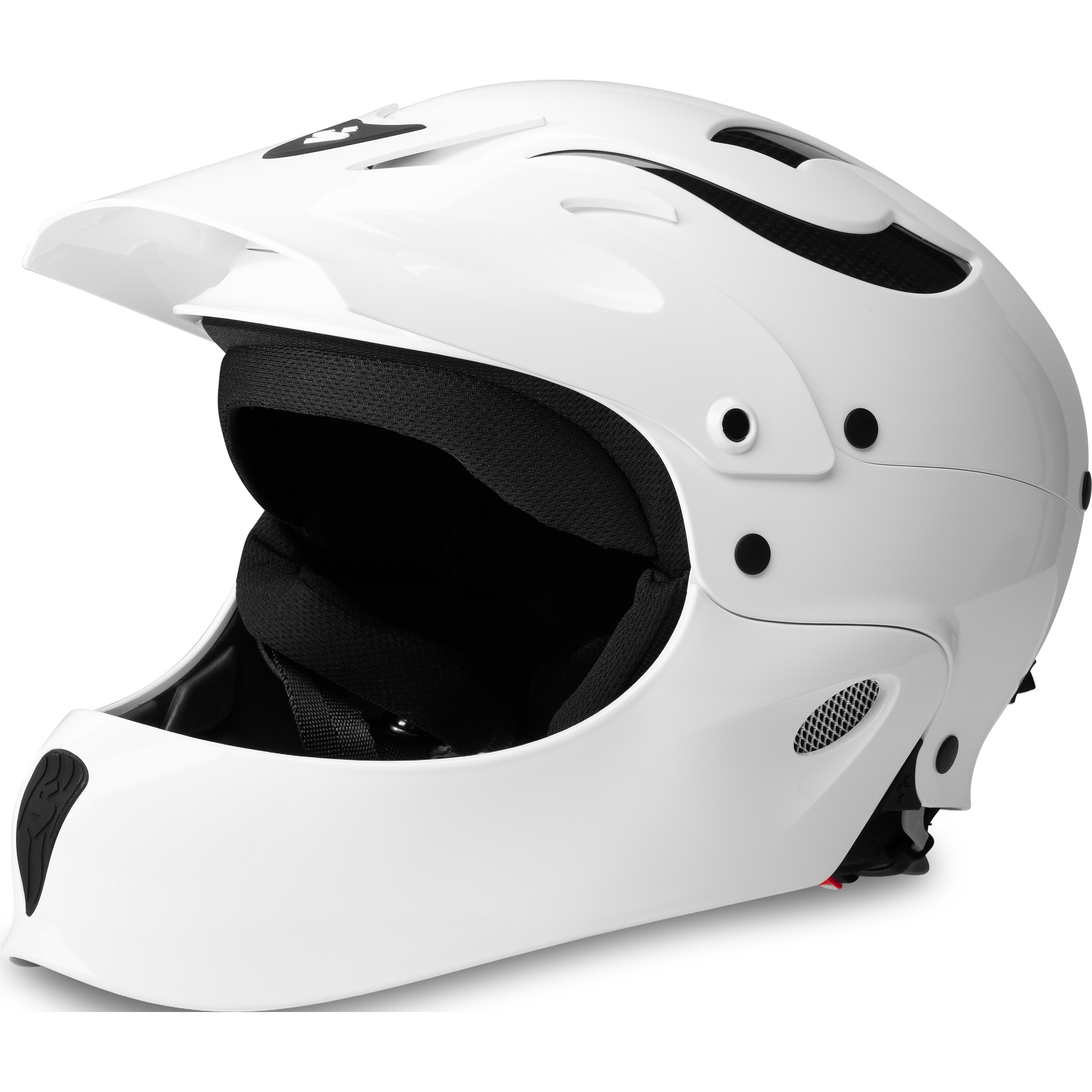 Sweet Rocker Fullface NEU gloss white Wildwasserhelm  Sweet Rocker Fullface NEU gloss white Wildwasserhelm