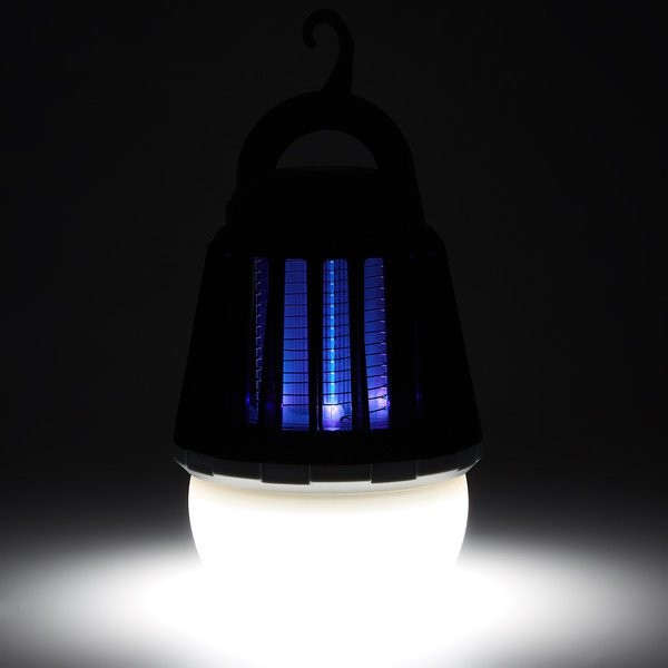 RUBYTEC BUZZ Outdoorlampe - Laterne mit Insektenfänger 