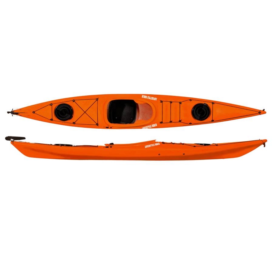 Zegul Lifestyle Solo PE Tourenkajak für Small Size Paddler inkl. Steueranlage Zegul Lifestyle Solo PE Tourenkajak für Small Size Paddler inkl. Steueranlage