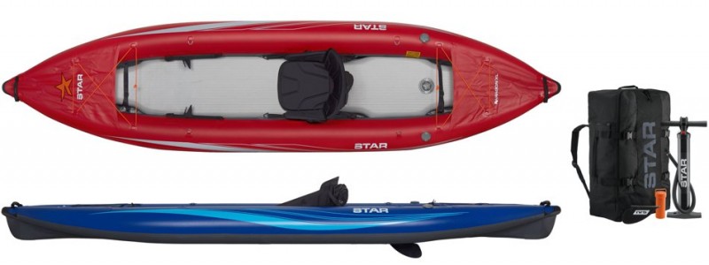 STAR NRS Paragon XL Inflatable Luft Kajak neuwertiges Testboot STAR NRS Paragon XL Inflatable Luft Kajak neuwertiges Testboot