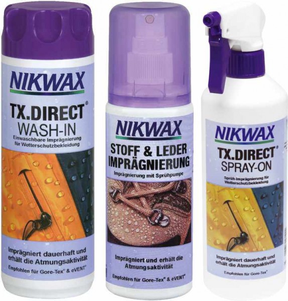 NIKWAX TX Direct Einwaschbare Imprägnierung Kleidung