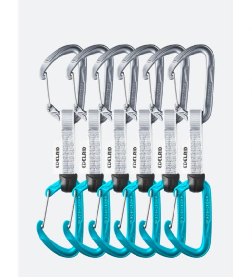 EDELRID PURE WIRE EXPRESS SET SIXPACK (6 stück)