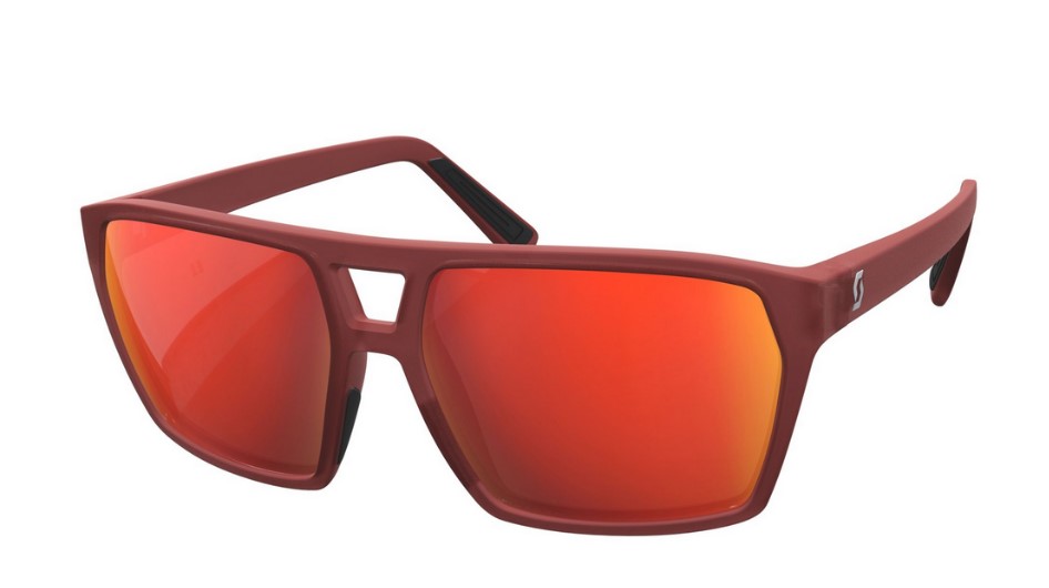 SCOTT Tune Sonnenbrille merlot red / red chrome