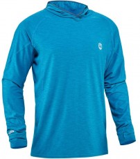 NRS Men's H2Core Silkweight Hoodie blau