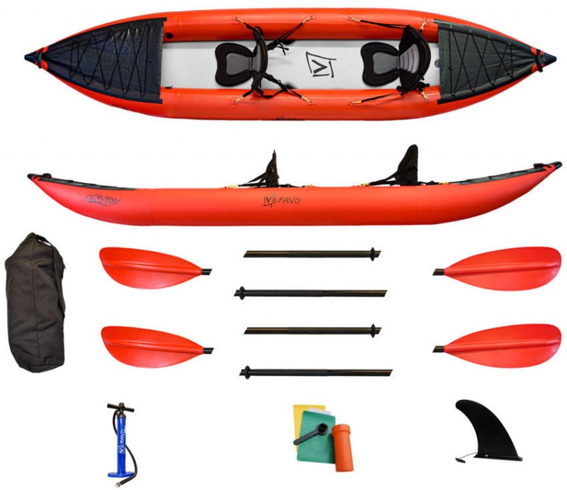 Verano Canyon DUO Luftboot im Komplettset Verano Canyon DUO Luftboot im Komplettset