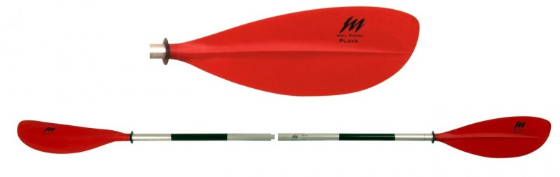 Tahe Lifestyle Solo PE Tourenkajak für Small Size Paddler inkl. Steueranlage Komplettset