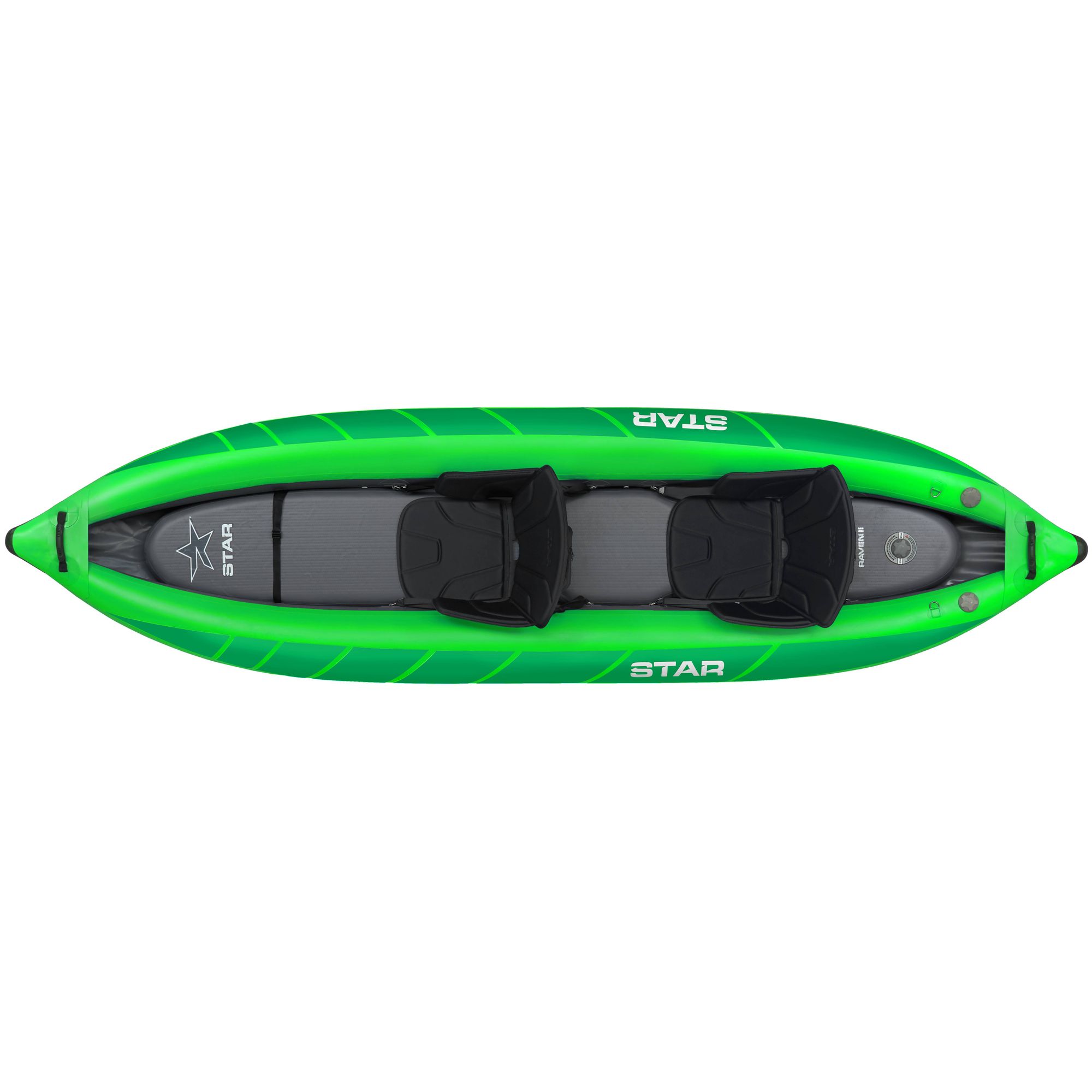 STAR Raven II Inflatable Kayak aufblasbares zweier Tandem Luftkajak  