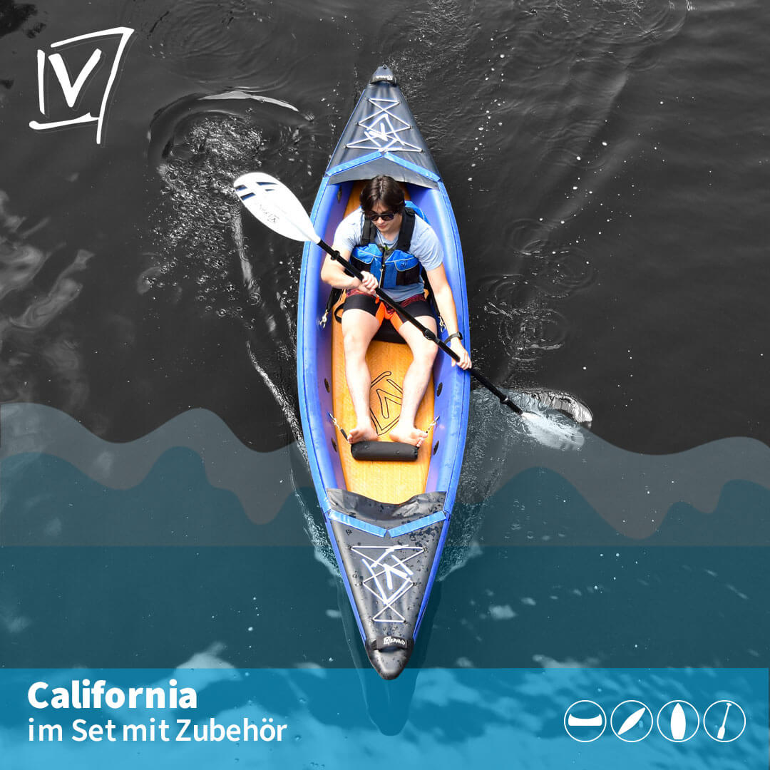 Verano California Luftboot Dropstitch Komplettset