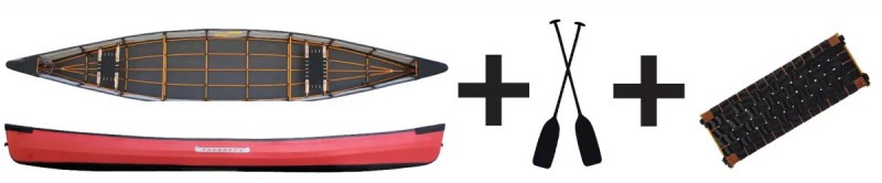 Pakboats PakCanoe 160 Jubelpaket Faltboot Kanadier Komplettset