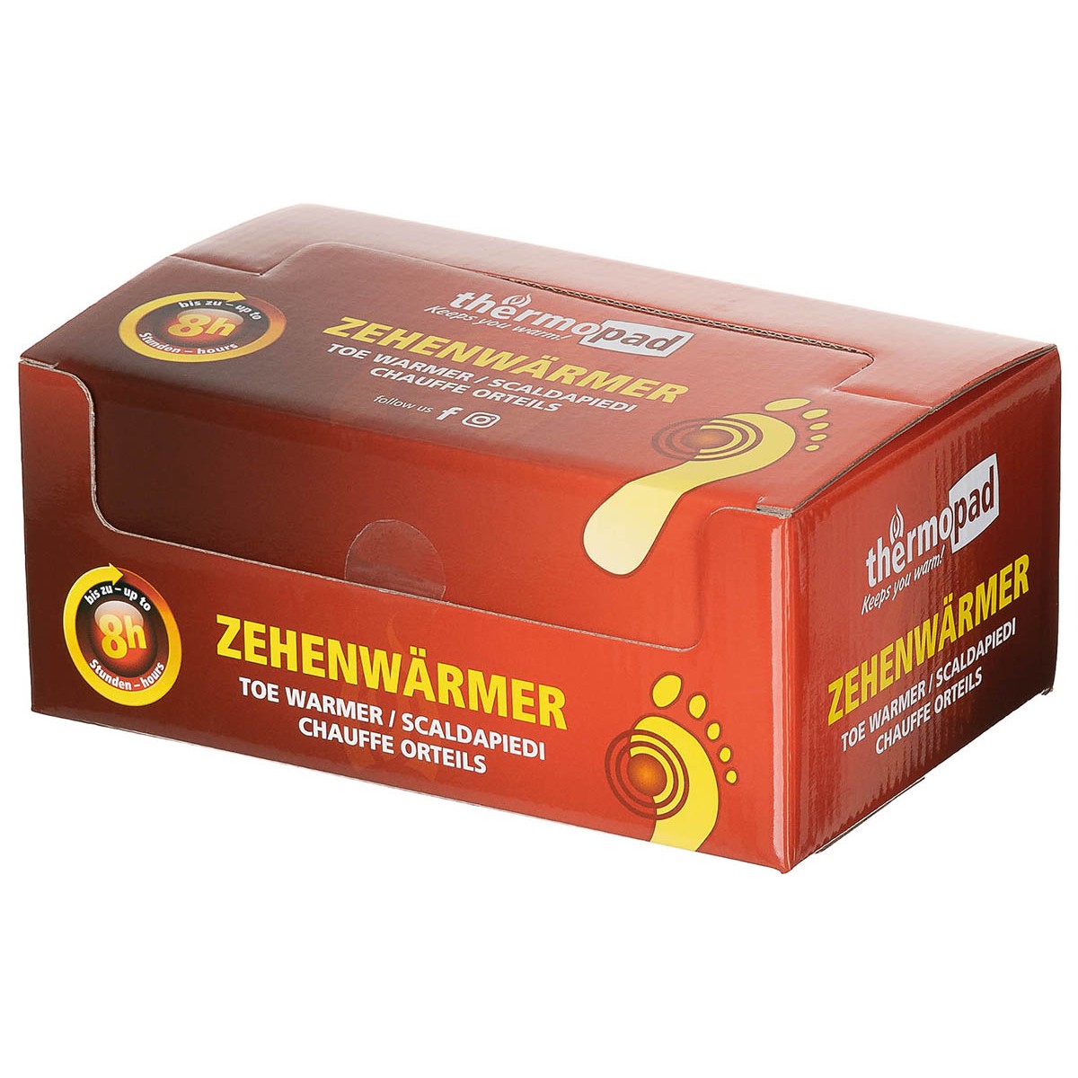 Thermopad Zehenwärmer Handschuhwärmer Set