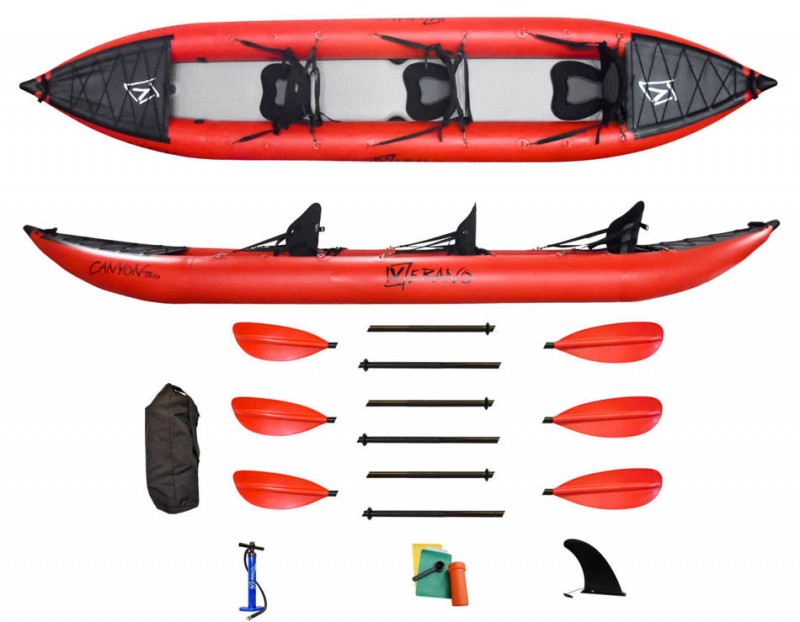 Verano Canyon TRIO Luftboot im Komplettset Verano Canyon TRIO Luftboot im Komplettset