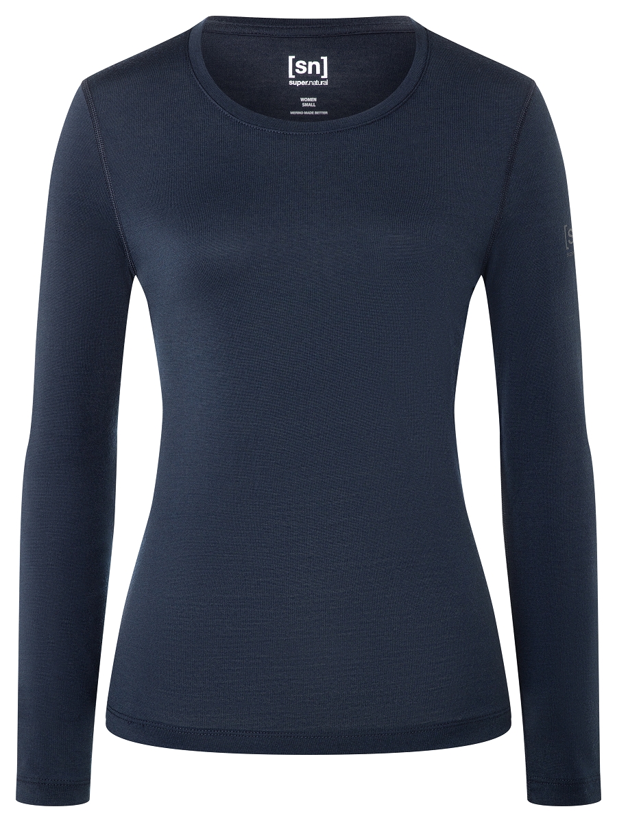 Super.Natural Base Crew Neck 230 Merino Longsleeve Damen