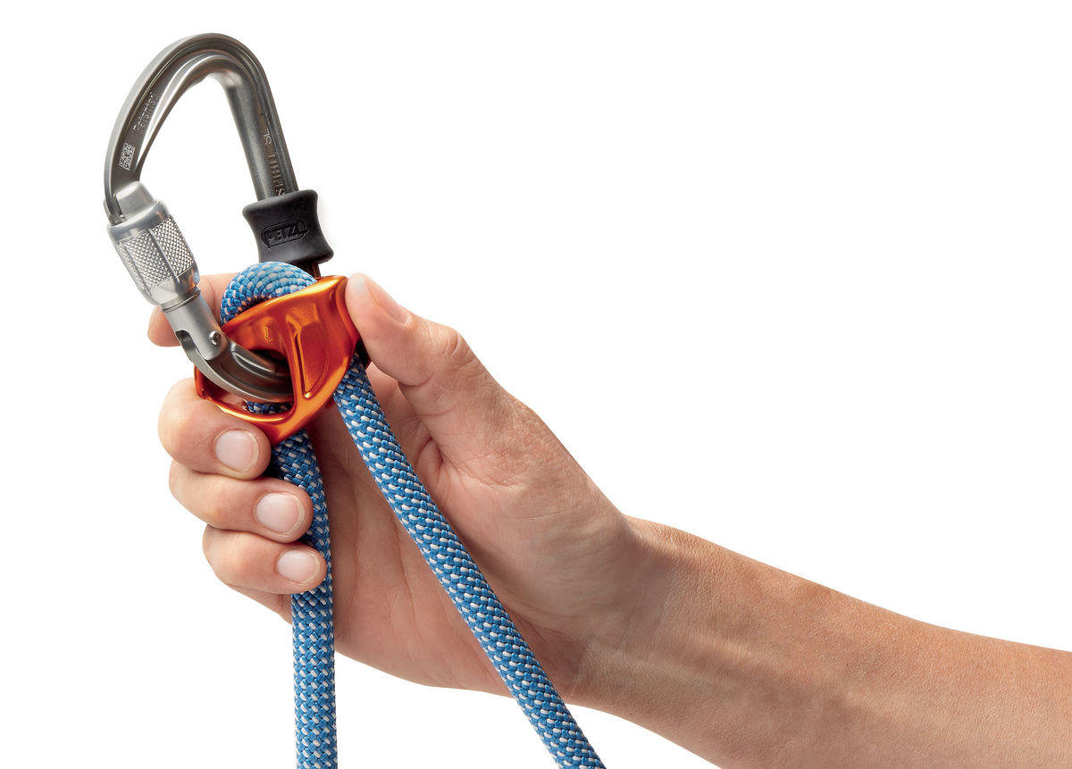 Petzl CONNECT ADJUST Standplatz Bandschlinge Verbindung verstellbar