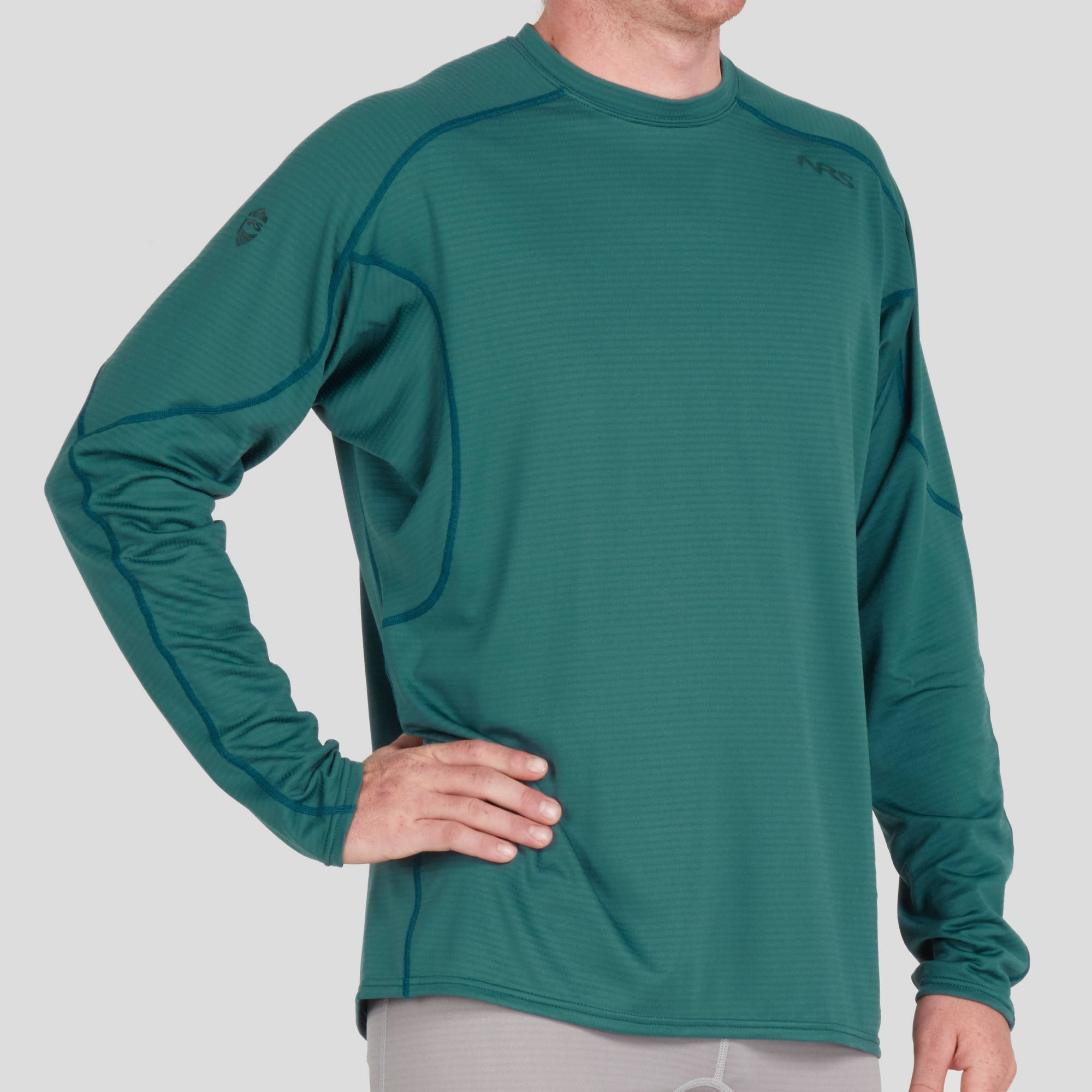 NRS Men's Lightweight Shirt Fleece Pullover Long Sleeve