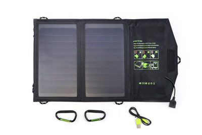 BasicNature Solarpanel Ladegeraet USB 10W