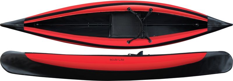 Nortik scubi lite Faltboot Luftboot Hybridkajak » Bootsfarbe: blau ...